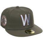 Washington Nationals MLB Olive Alloy New Era 59FIFTY