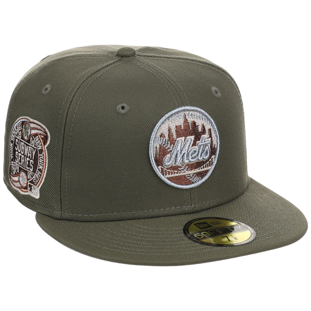 New York Mets MLB Olive Alloy New Era 59FIFTY