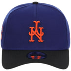 New York Mets MLB Flipmode 2.0 New Era 9FORTY A-Frame (Royal/Black/Gray)