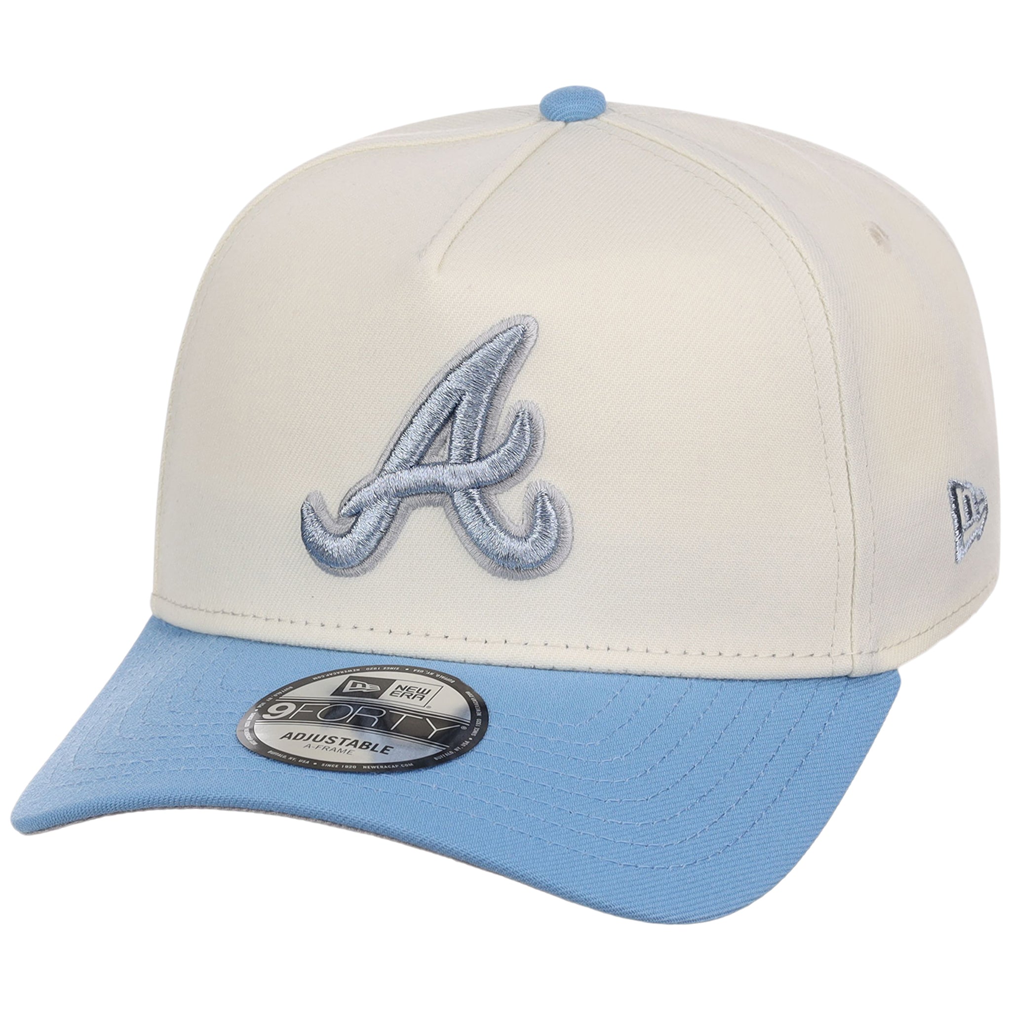 Atlanta Braves MLB Chrome x Sky FASHION CORE New Era 9FORTY A-Frame