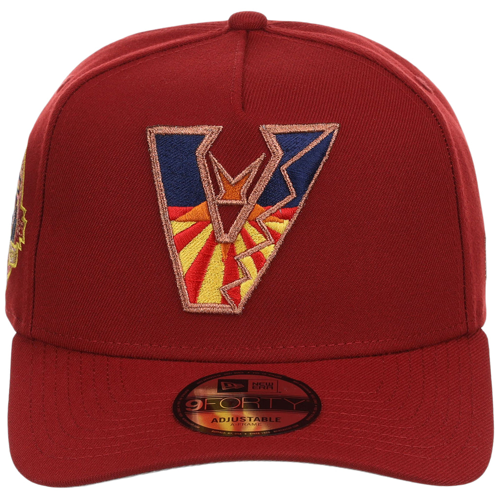 Arizona Diamondbacks Phoenix Crown the City New Era 9FORTY A-Frame (Red/Red)