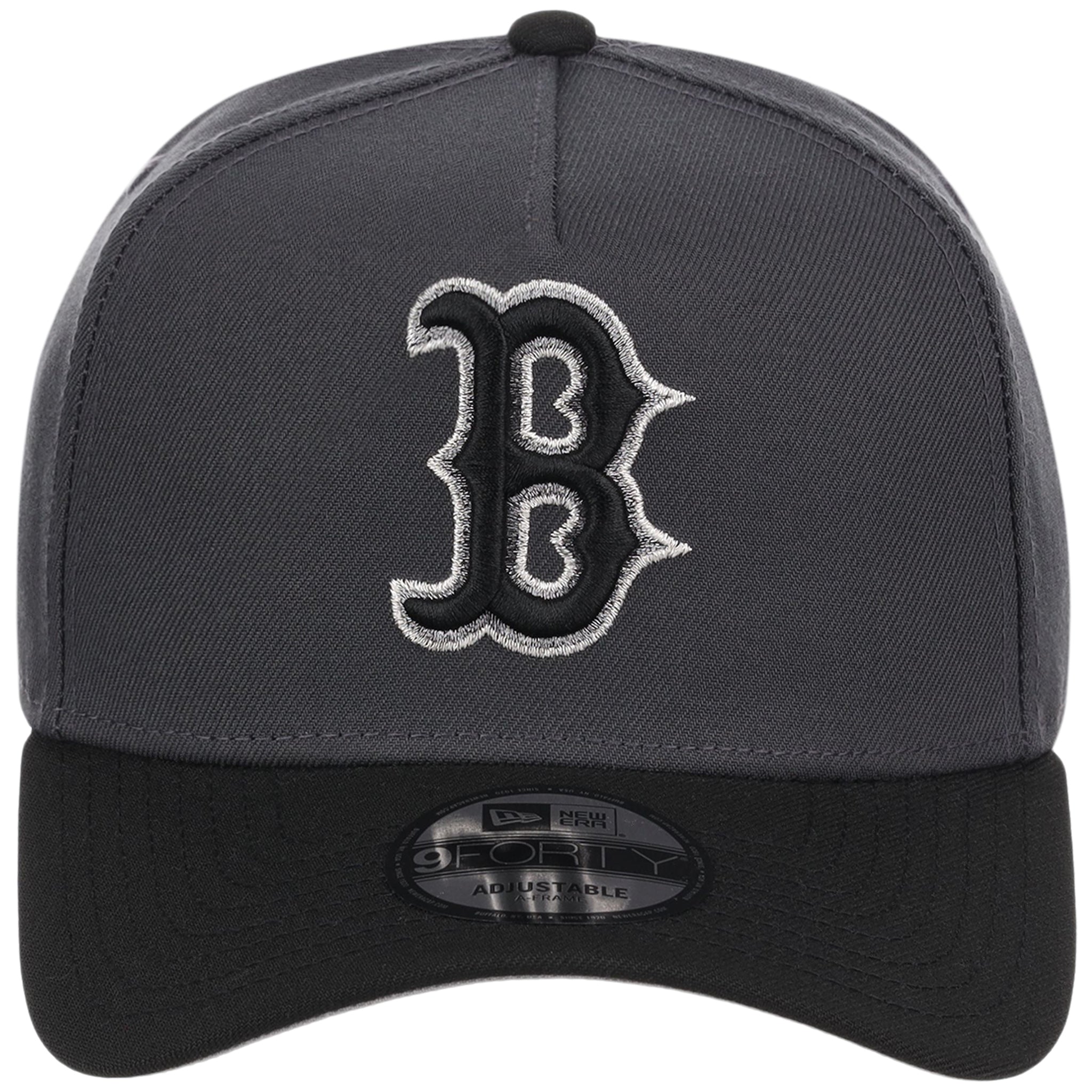Boston Red Sox MLB Graphite x Black FASHION CORE New Era 9FORTY A-Frame