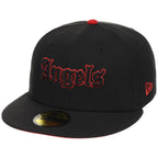 Anaheim Angels New Era 59FIFTY (Black/Black)
