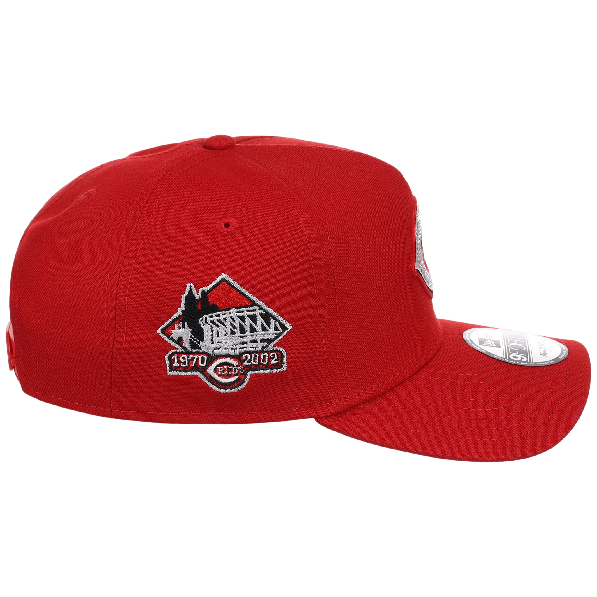 Cincinnati Reds MLB Diamond Bling New Era 9FORTY A-Frame