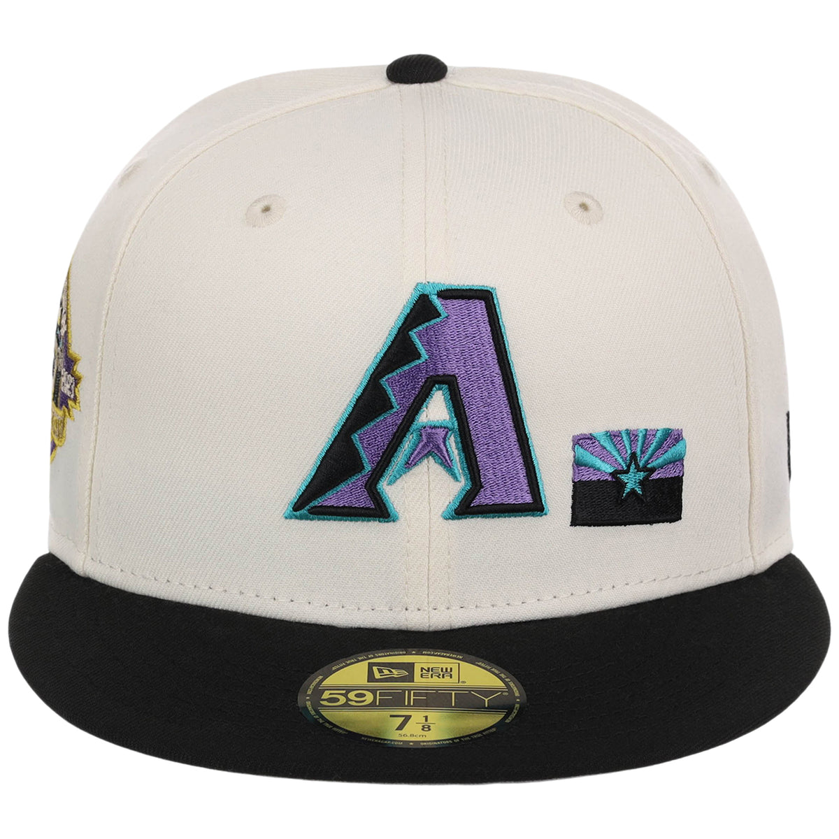 Arizona Diamondbacks Phoenix Crown the City New Era 59FIFTY (Chrome/Black)