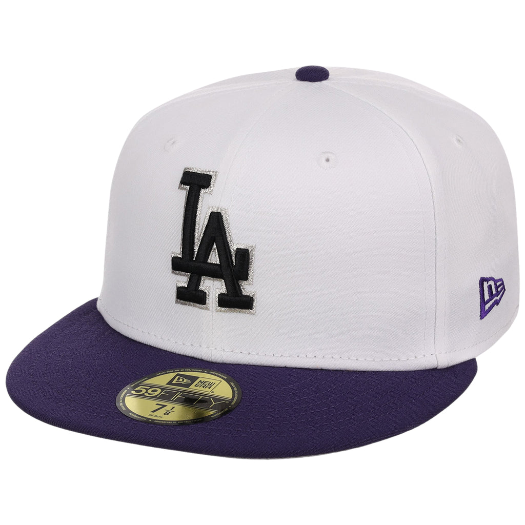 Los Angeles Dodgers Apex Venom New Era 59FIFTY (White/Purple)