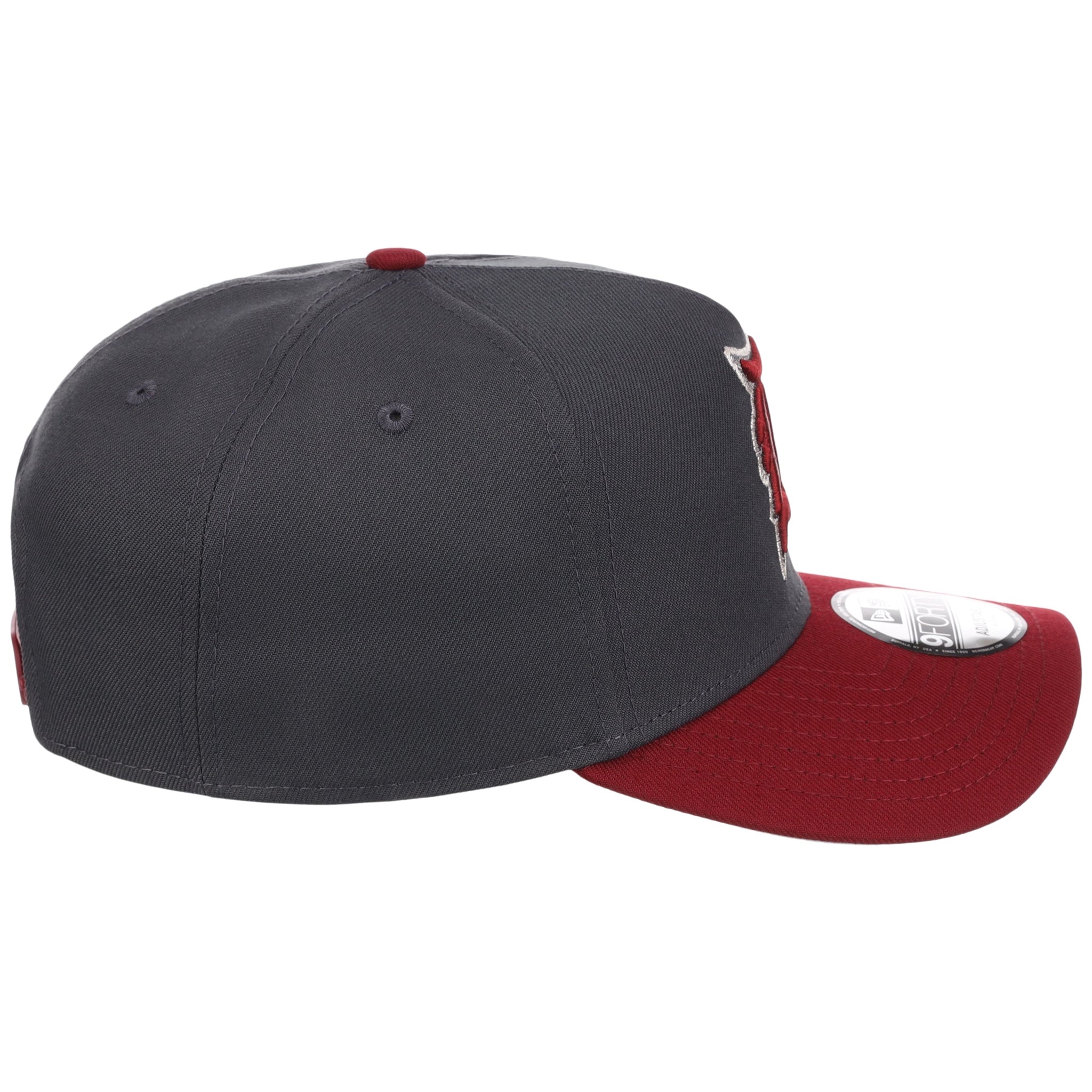 Detroit Tigers MLB Graphite x Cardinal FASHION CORE New Era 9FORTY A-Frame