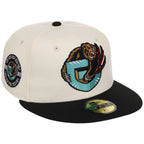 Vancouver Grizzlies NBA Chrome OTC New Era 59FIFTY (Chrome/Black)