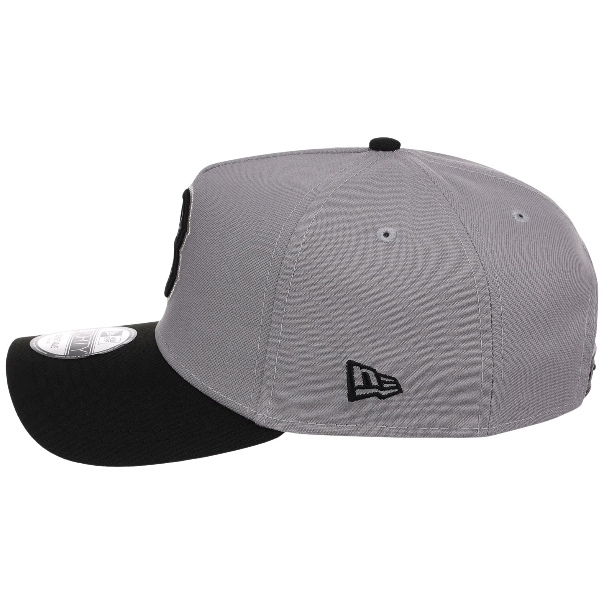 Boston Red Sox MLB Gray x Black FASHION CORE New Era 9FORTY A-Frame