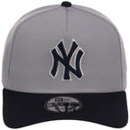 New York Yankees MLB Gray OTC FASHION CORE New Era 9FORTY A-Frame