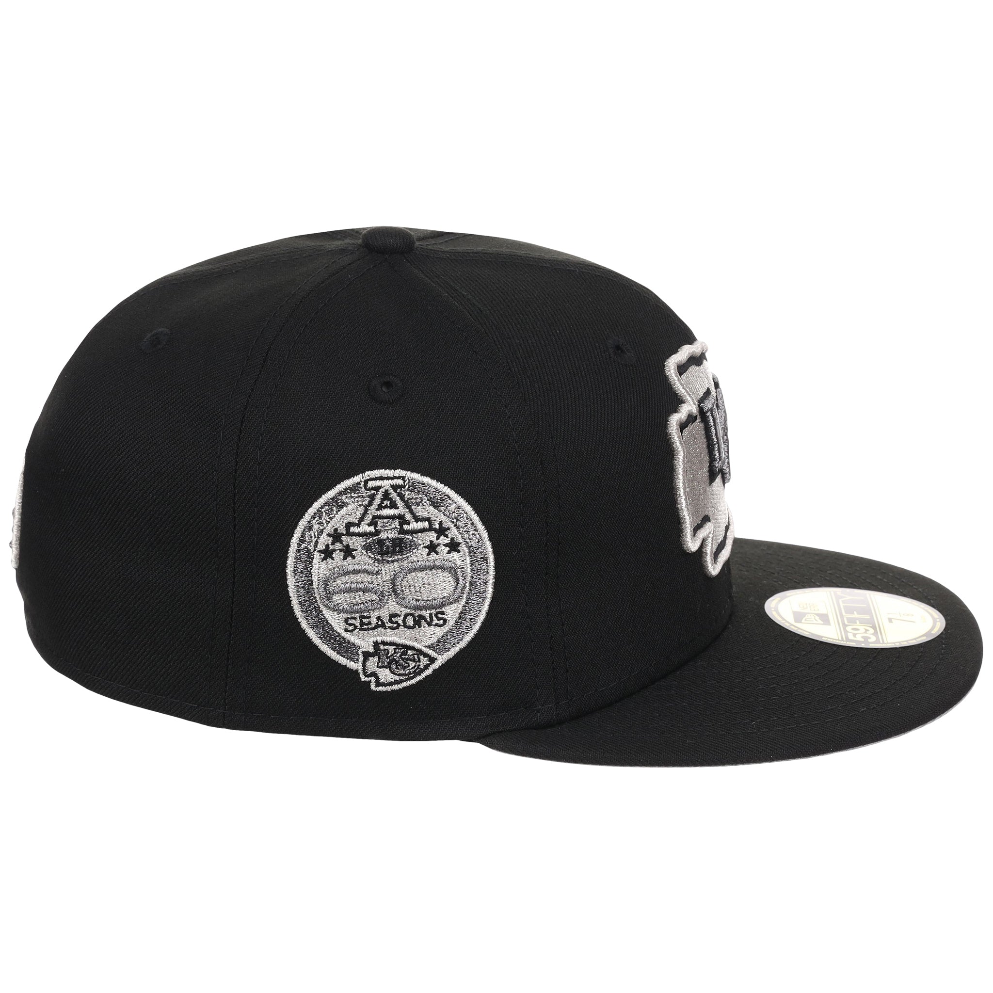 Kansas City Chiefs NFL Liquid Titanium New Era 59FIFTY