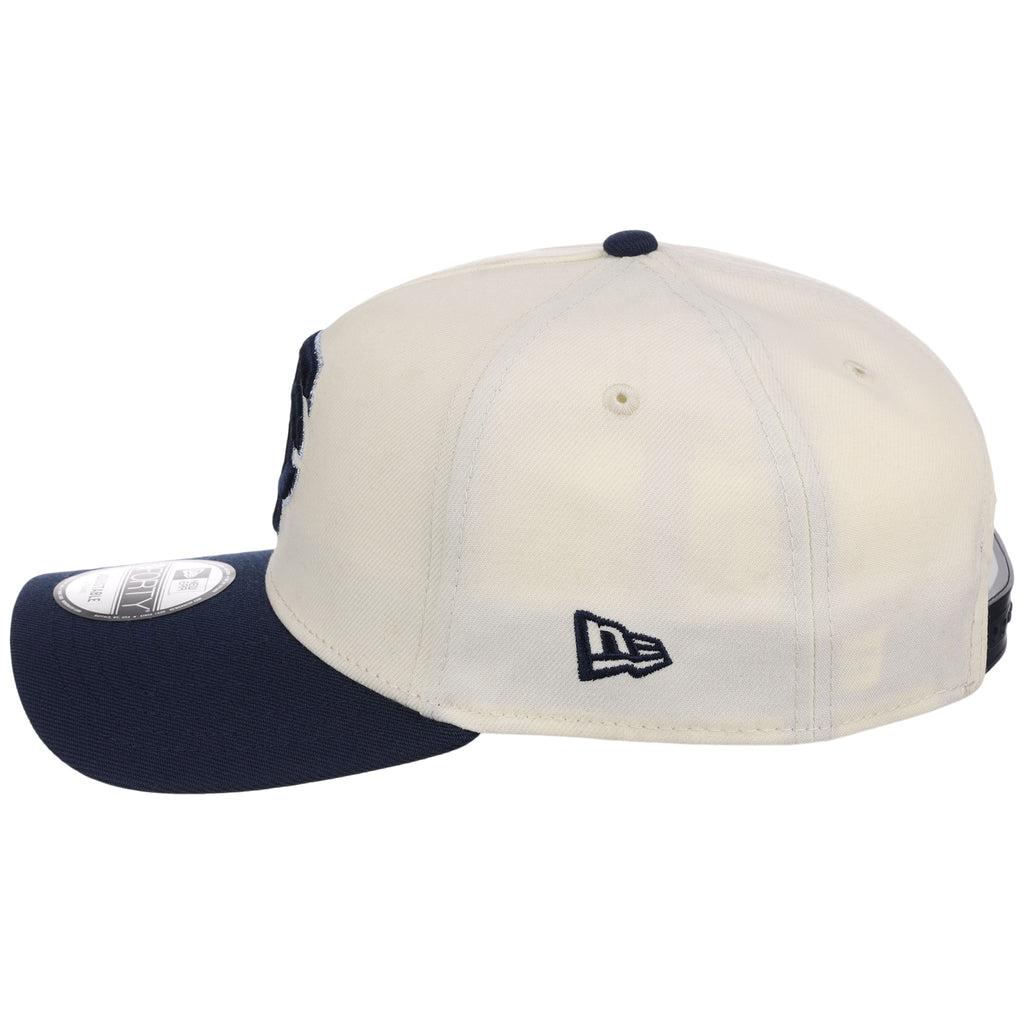 Minnesota Twins MLB Chrome x Navy FASHION CORE New Era 9FORTY A-Frame