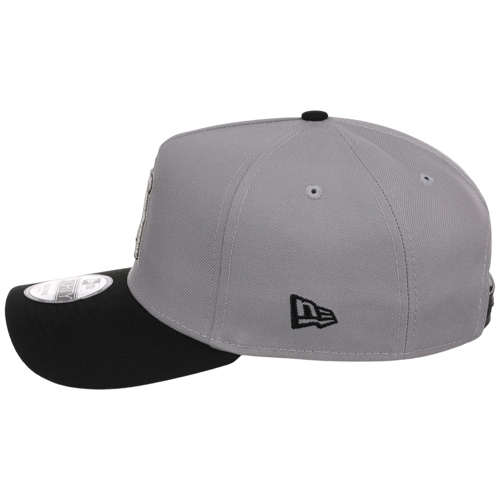 Anaheim Angels MLB Gray x Black FASHION CORE New Era 9FORTY A-Frame