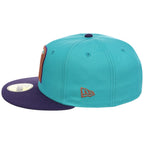 Mexico MLB United by Baseball New Era 59FIFTY (Teal/Purple)