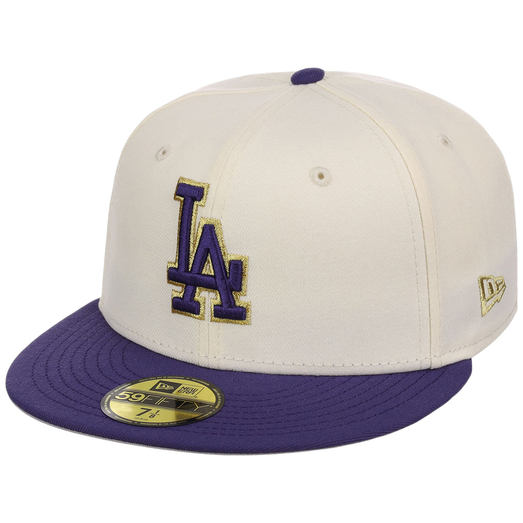 Los Angeles Dodgers Apex Venom New Era 59FIFTY (Chrome/Purple)