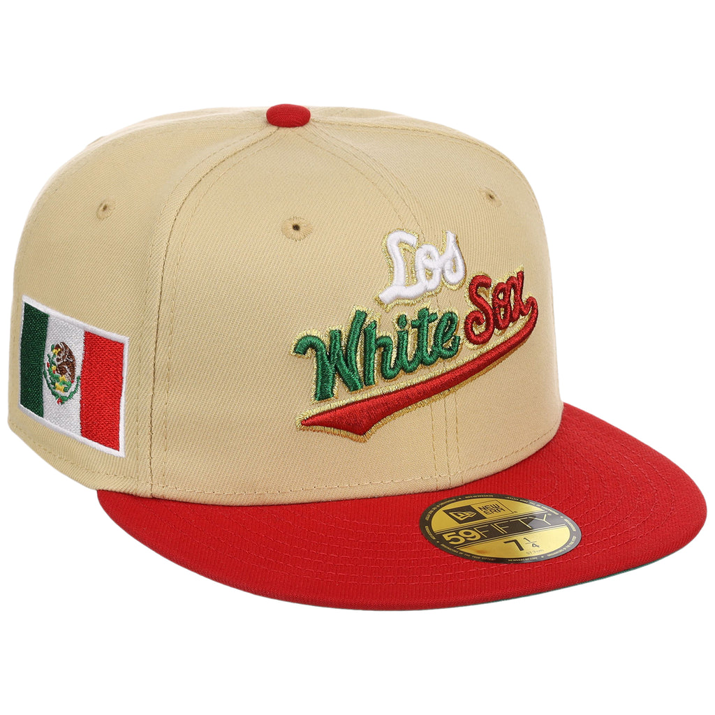 Chicago White Sox (Gold/Red) Chicago Southside Crown the City New Era 59FIFTY