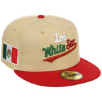 Chicago White Sox (Gold/Red) Chicago Southside Crown the City New Era 59FIFTY