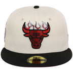Chicago Bulls Chicago Sole New Era 59FIFTY (Chrome/Black)