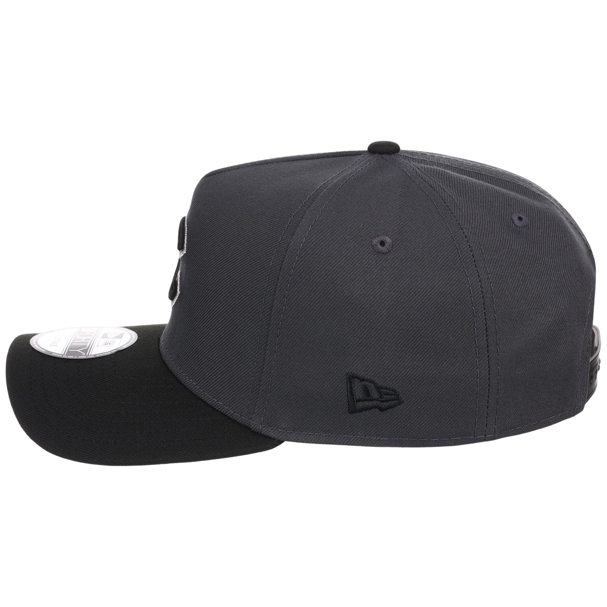 Chicago Cubs MLB Graphite x Black FASHION CORE New Era 9FORTY A-Frame