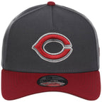 Cincinnati Reds MLB Graphite x Cardinal FASHION CORE New Era 9FORTY A-Frame