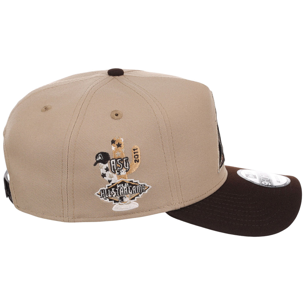 Arizona Diamondbacks Phoenix Crown the City New Era 9FORTY A-Frame (Camel/Dark Brown)