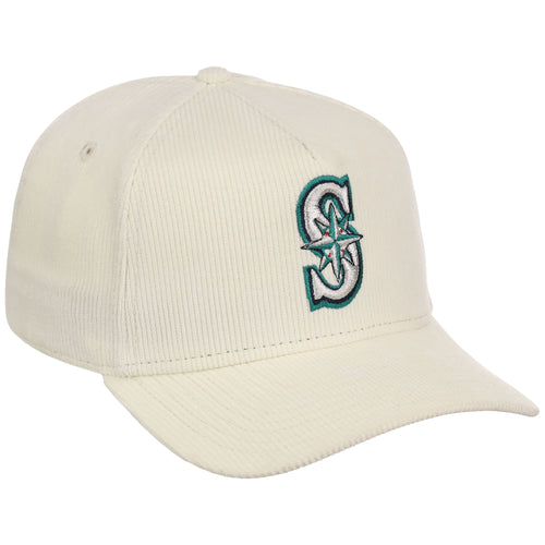 Seattle Mariners MLB Chrome Cord FASHION CORE New Era 9FORTY A-Frame