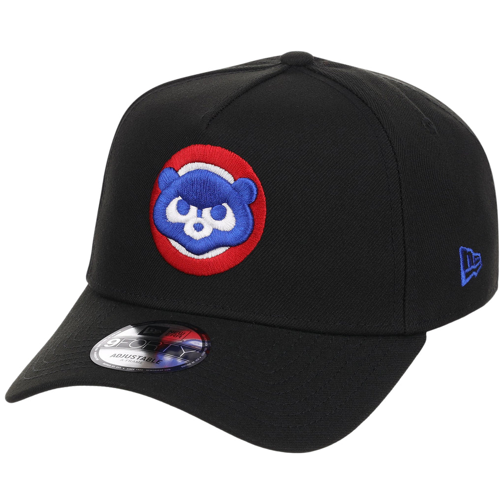 Chicago Cubs MLB Black Dome New Era 9FORTY A-Frame