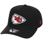 Kansas City Chiefs NFL Black Dome New Era 9FORTY A-Frame