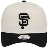 San Francisco Giants Women's New Era 9FORTY Chrome x Black A-Frame