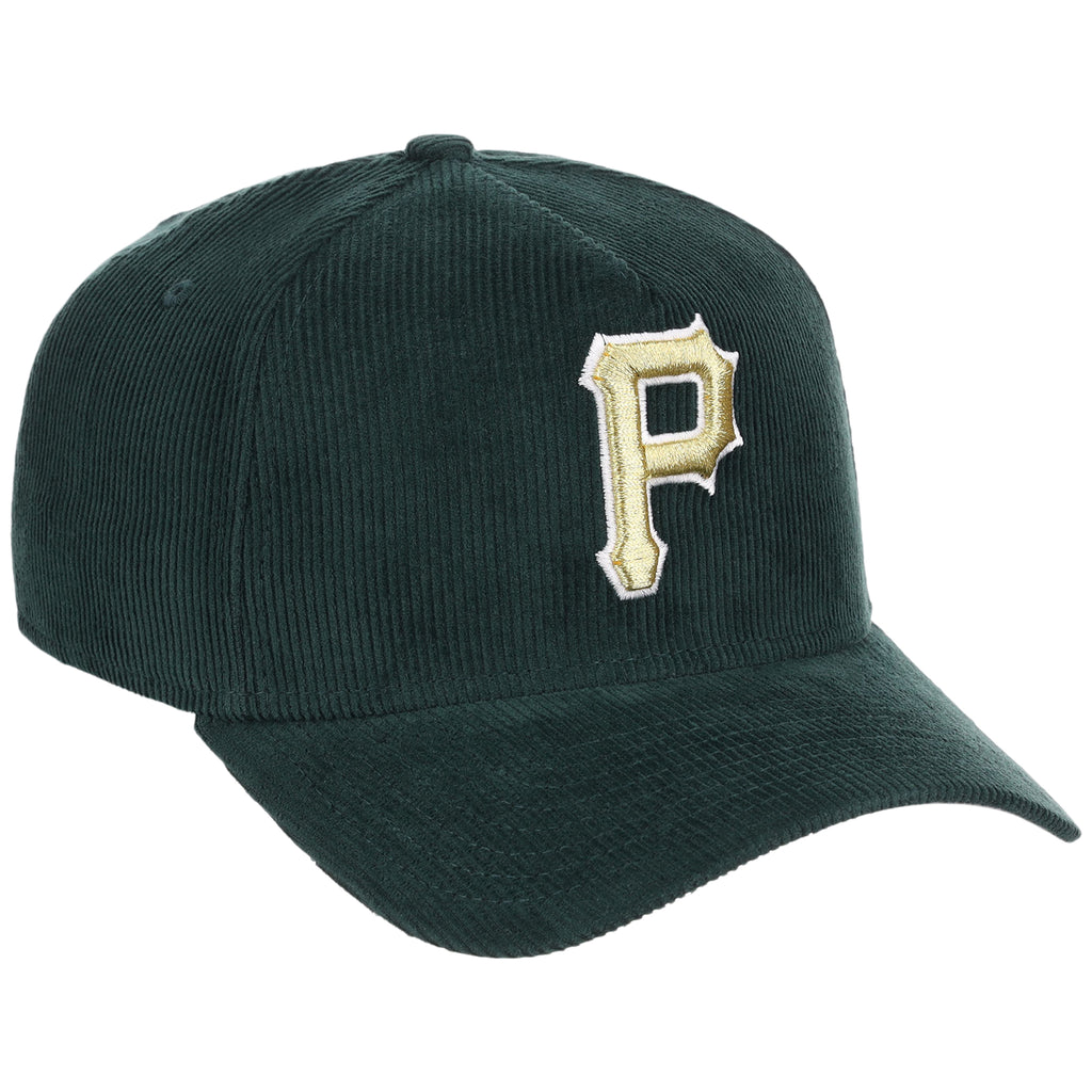 Pittsburgh Pirates MLB Dark Green Cord FASHION CORE New Era 9FORTY A-Frame