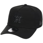 Houston Astros MLB Black x Pewter FASHION CORE New Era 9FORTY A-Frame