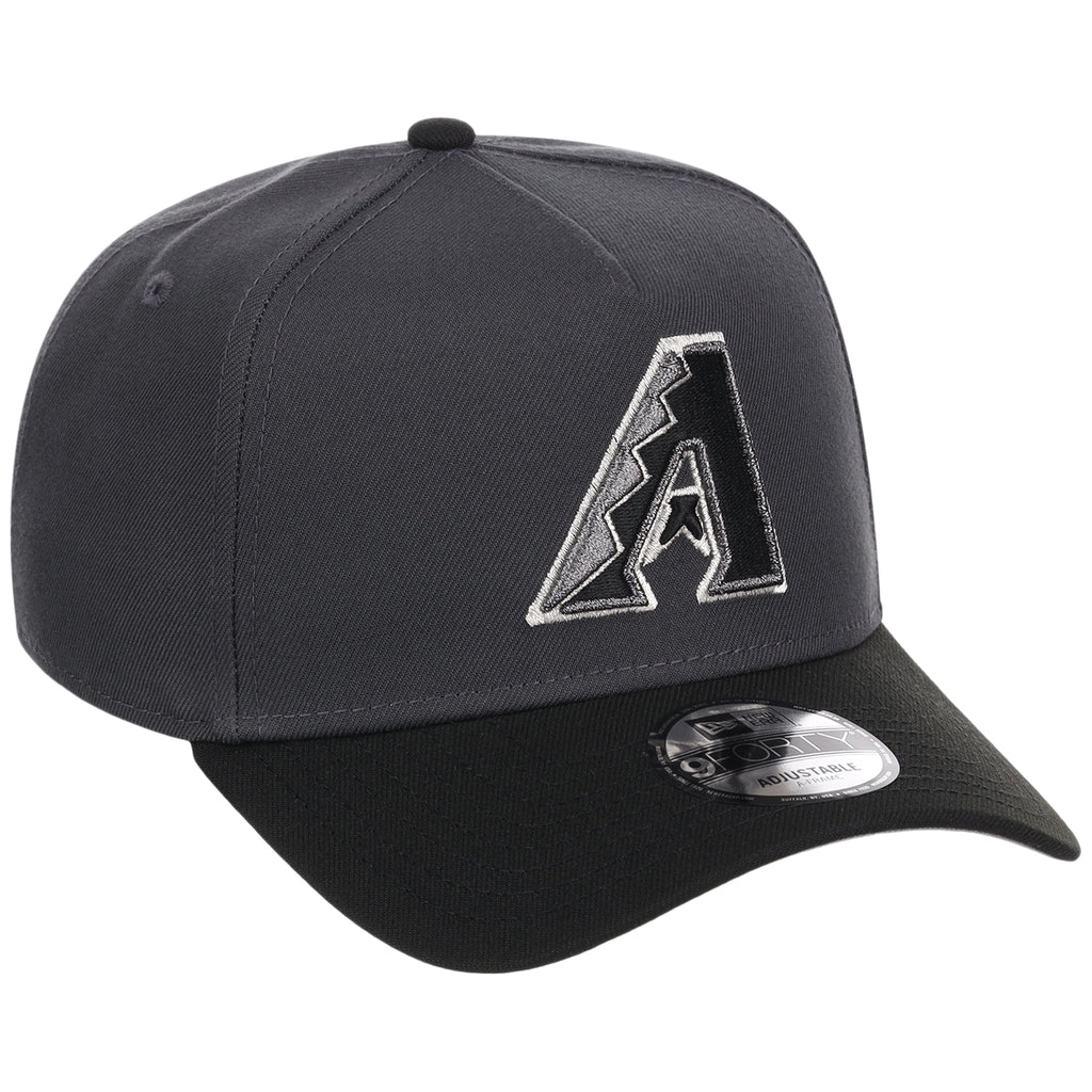 Arizona Diamondbacks MLB Graphite x Black FASHION CORE New Era 9FORTY A-Frame