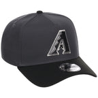 Arizona Diamondbacks MLB Graphite x Black FASHION CORE New Era 9FORTY A-Frame