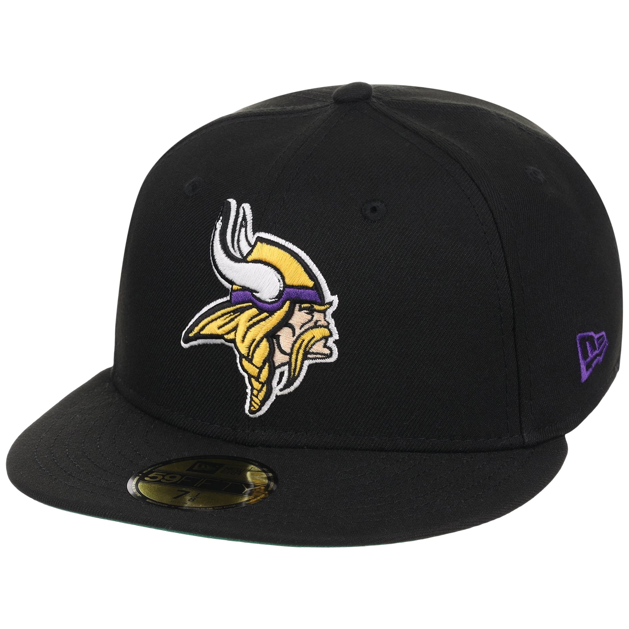 Minnesota Vikings NFL Black Dome New Era 59FIFTY