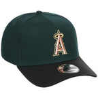 Anaheim Angels MLB Dark Green x Black FASHION CORE New Era 9FORTY A-Frame