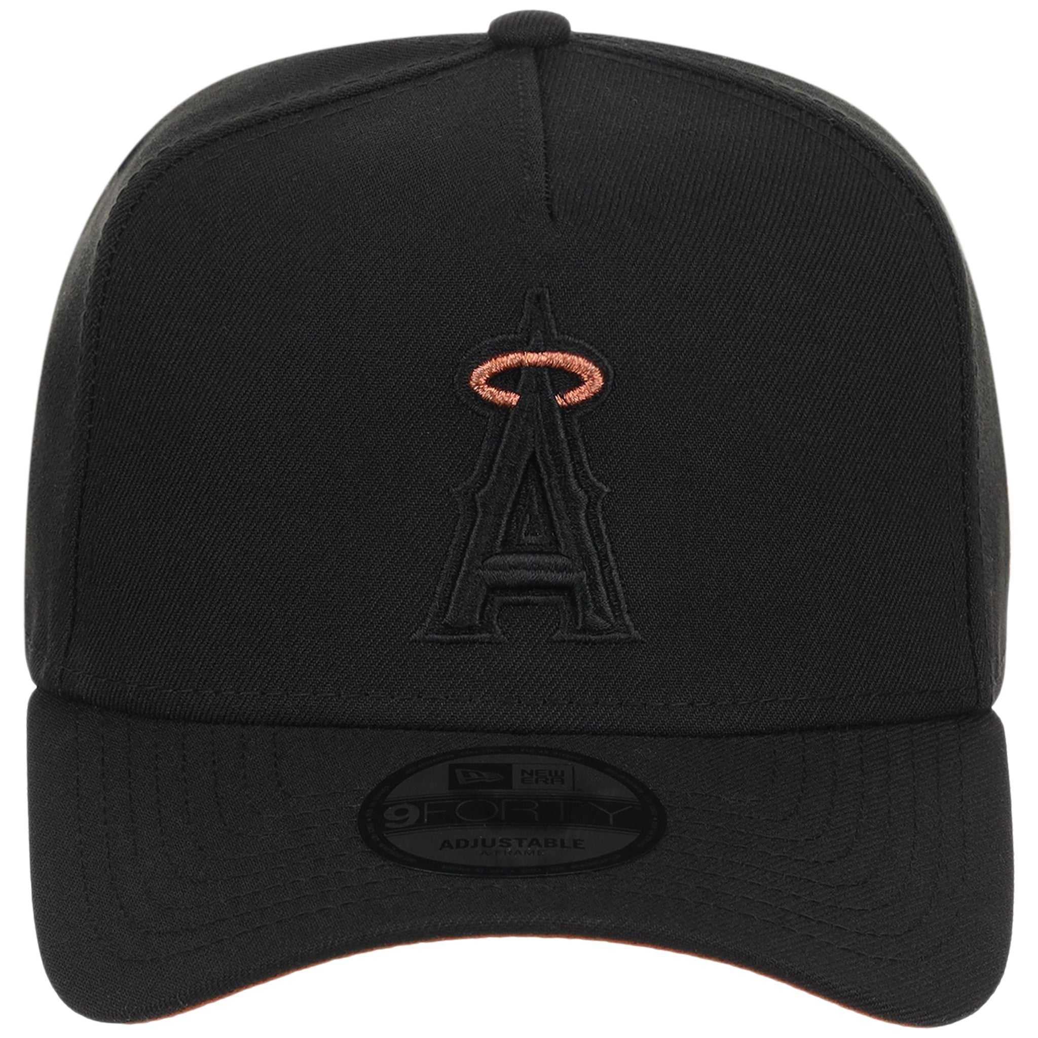 Anaheim Angels MLB Black x Rust FASHION CORE New Era 9FORTY A-Frame
