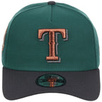 Texas Rangers MLB Emerald Graphite New Era 9FORTY