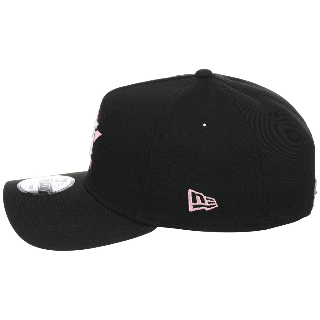 Houston Astros MLB Black x Pink FASHION CORE New Era 9FORTY A-Frame