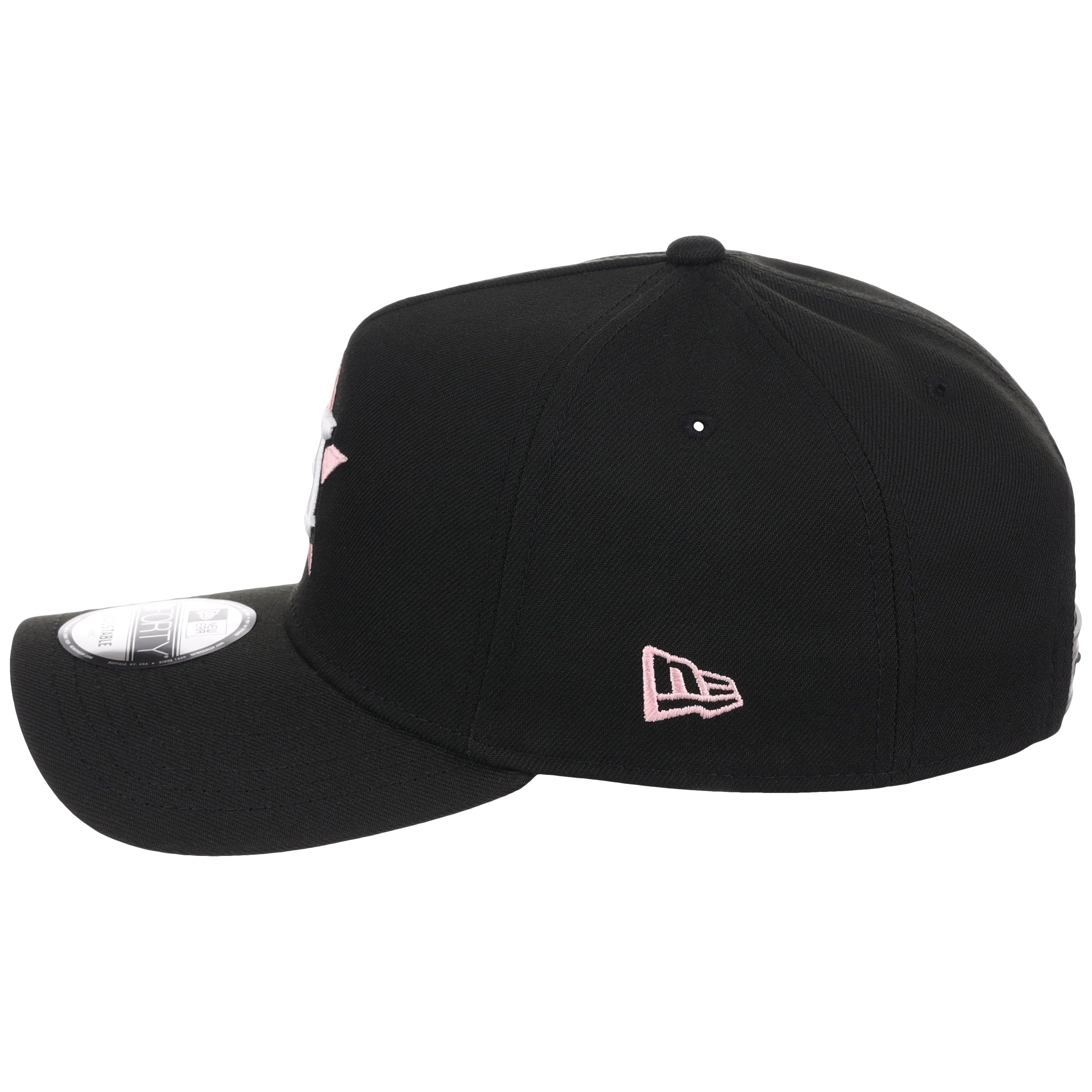 Houston Astros MLB Black x Pink FASHION CORE New Era 9FORTY A-Frame