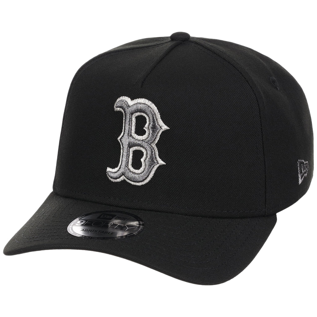 Boston Red Sox MLB Liquid Titanium New Era 9FORTY A-Frame