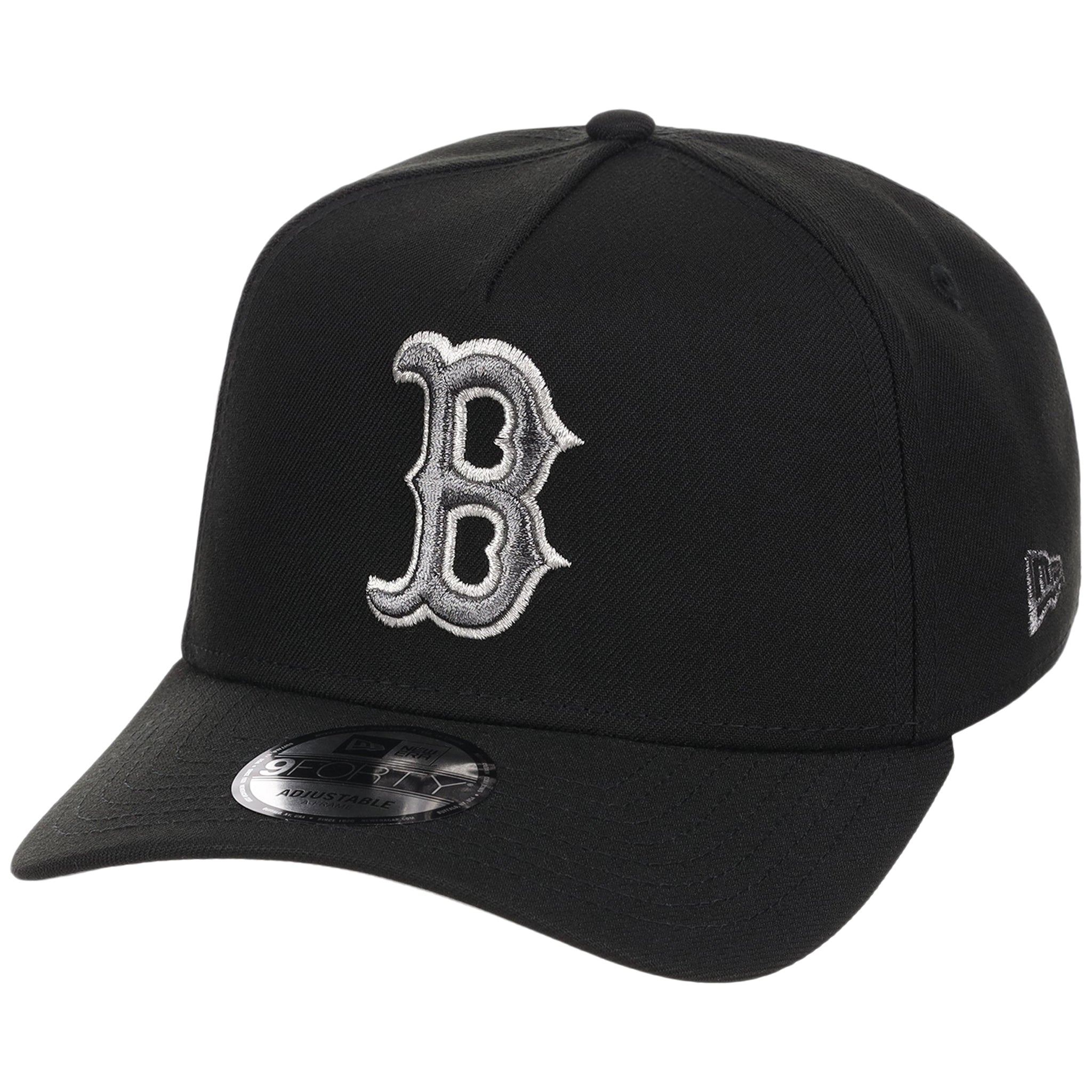Boston Red Sox MLB Liquid Titanium New Era 9FORTY A-Frame