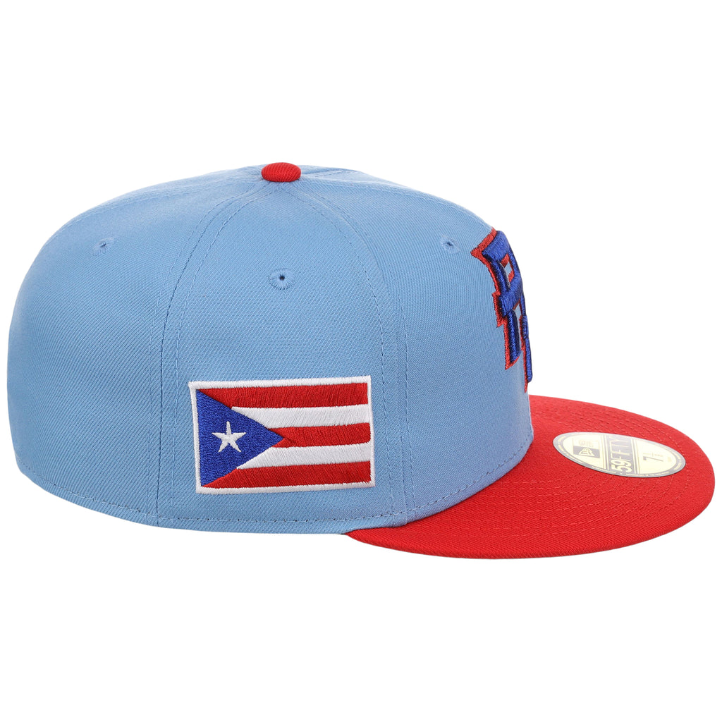 Puerto Rico Crown the Country New Era 59FIFTY (Sky/Red)