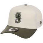 Seattle Mariners MLB Chrome Olive New Era 9FORTY
