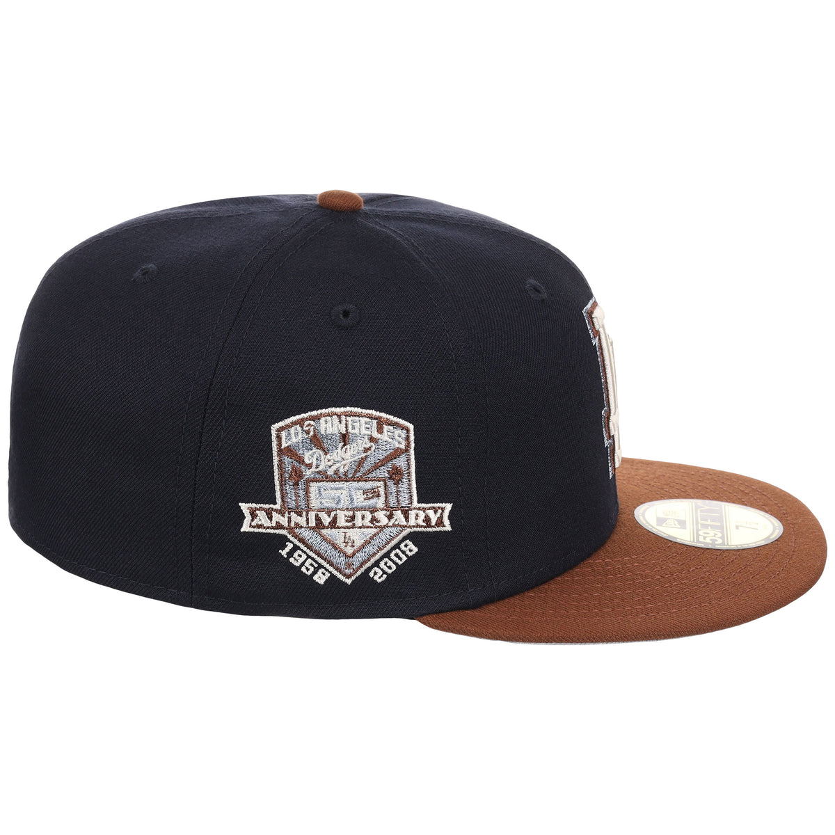Los Angeles Dodgers MLB Navy Auburn New Era 59FIFTY