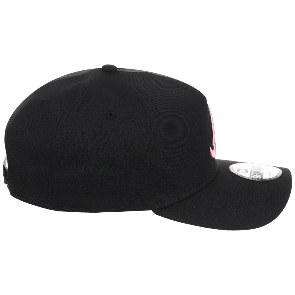 Atlanta Braves MLB Black x Pink FASHION CORE New Era 9FORTY A-Frame