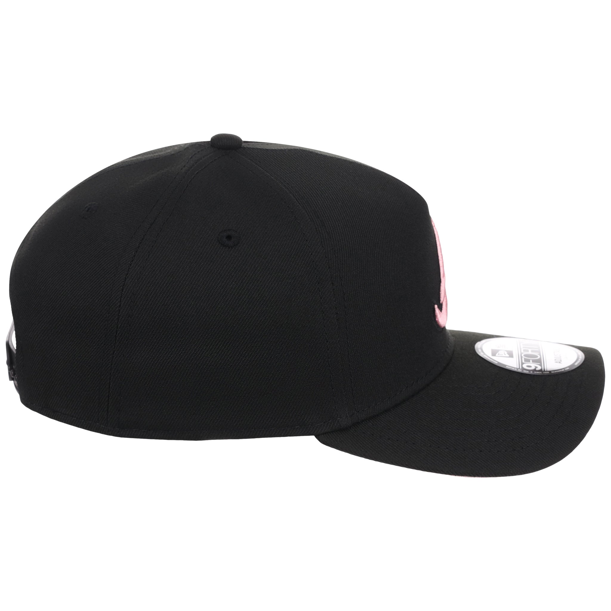 Atlanta Braves MLB Black x Pink FASHION CORE New Era 9FORTY A-Frame
