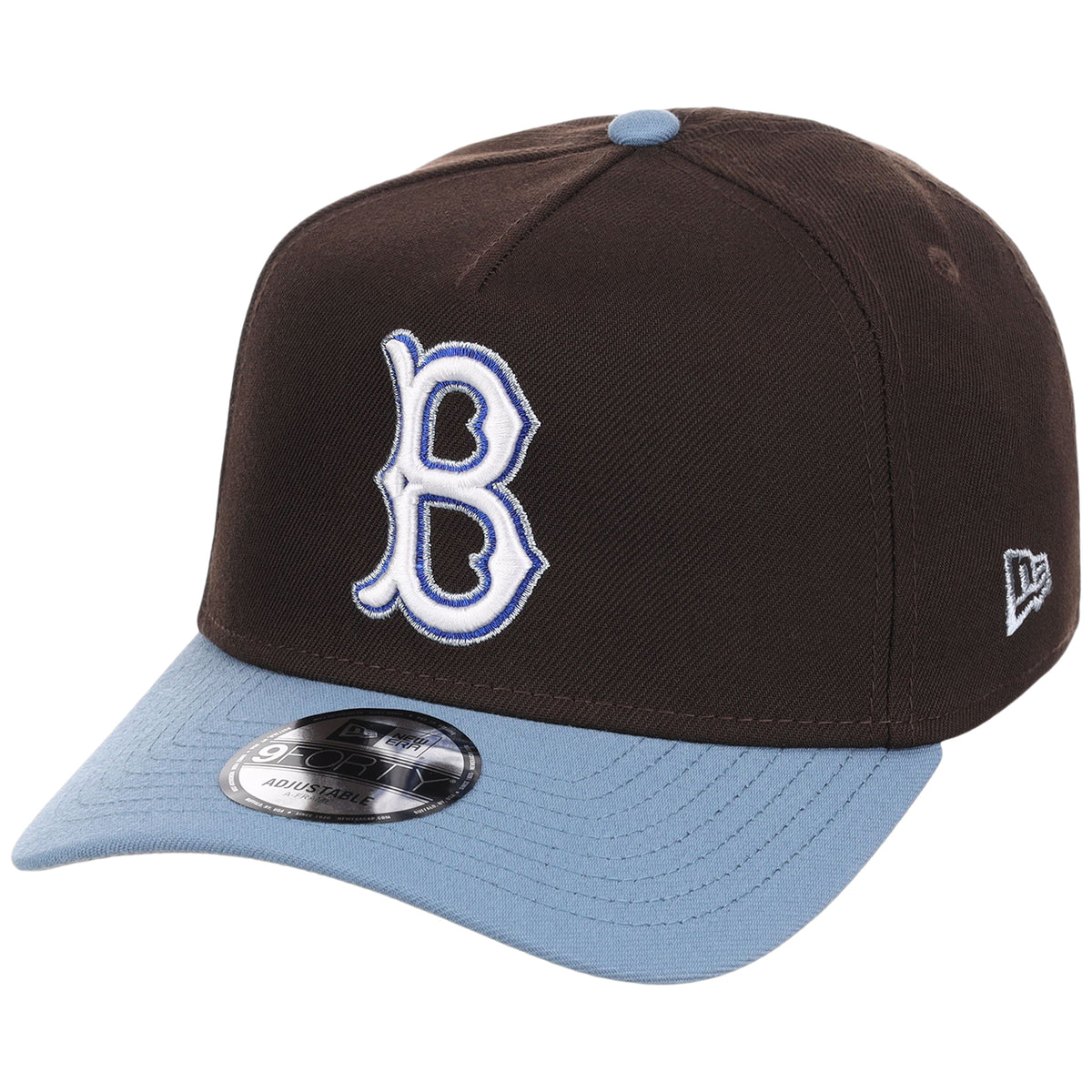 Brooklyn Dodgers MLB Driftwood Fade New Era 9FORTY A-Frame