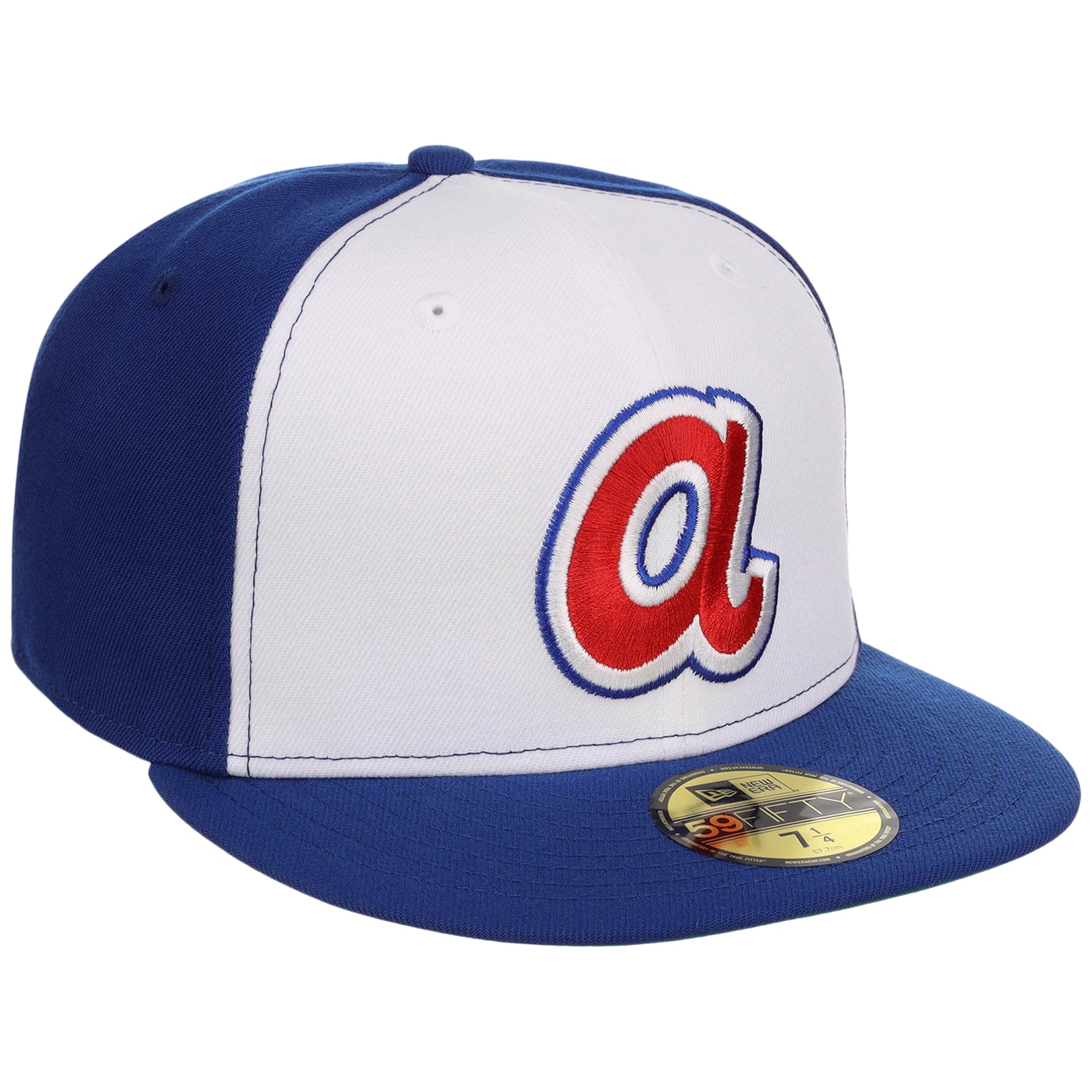 Atlanta Braves MLB Cooperstown Authentic Collection New Era 59FIFTY (White/Royal)