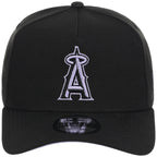 Anaheim Angels MLB Black x Lavender FASHION CORE New Era 9FORTY A-Frame