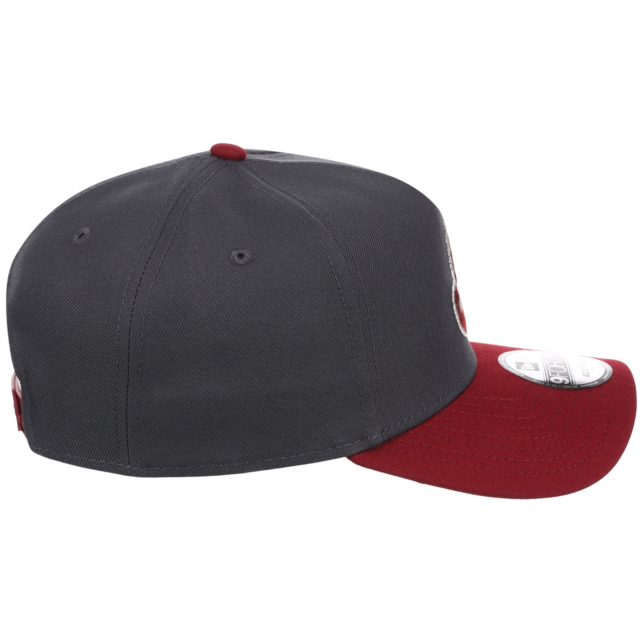 Cleveland Indians MLB Graphite x Cardinal FASHION CORE New Era 9FORTY A-Frame